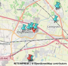 Mappa Traversa I Via I Maggio, 25035 Ospitaletto BS, Italia (2.44545)