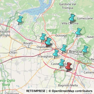 Mappa Traversa I Via I Maggio, 25035 Ospitaletto BS, Italia (8.59)