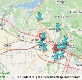 Mappa Traversa I Via I Maggio, 25035 Ospitaletto BS, Italia (6.70091)