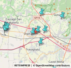 Mappa Traversa I Via I Maggio, 25035 Ospitaletto BS, Italia (5.10923)