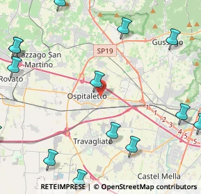 Mappa Traversa I Via I Maggio, 25035 Ospitaletto BS, Italia (6.29357)