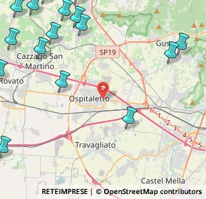 Mappa Traversa I Via I Maggio, 25035 Ospitaletto BS, Italia (6.94278)