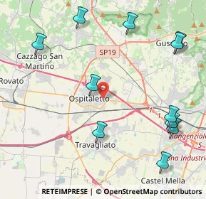 Mappa Traversa I Via I Maggio, 25035 Ospitaletto BS, Italia (5.25364)
