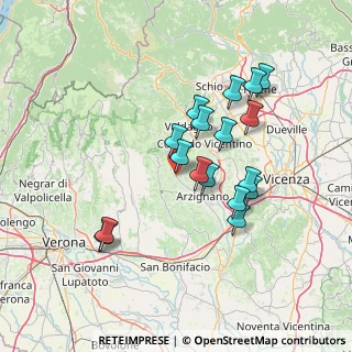 Mappa Via Augusto Mazzocco, 36072 Chiampo VI, Italia (12.75765)