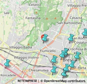 Mappa Viale Caduti del Lavoro, 25127 Brescia BS, Italia (2.85)