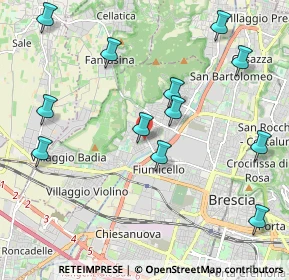 Mappa Viale Caduti del Lavoro, 25127 Brescia BS, Italia (2.3275)