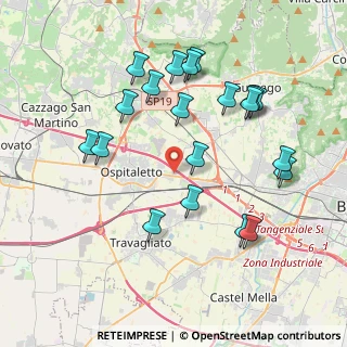 Mappa Via Camaione, 25035 Castegnato BS, Italia (4.021)
