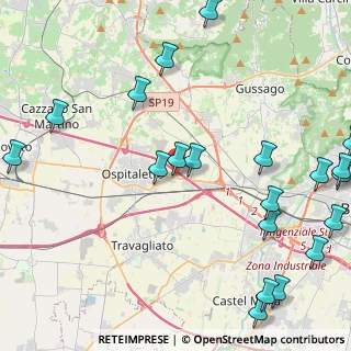 Mappa Via Camaione, 25035 Castegnato BS, Italia (5.9225)