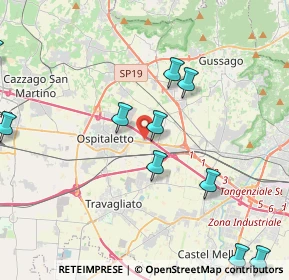 Mappa 25035 Castegnato BS, Italia (5.54417)