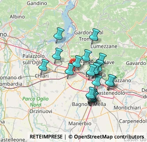 Mappa 25035 Castegnato BS, Italia (11.4395)