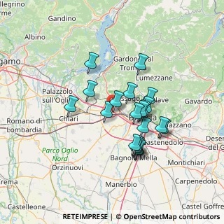 Mappa Via Camaione, 25035 Castegnato BS, Italia (11.4395)