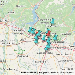 Mappa Via Camaione, 25035 Castegnato BS, Italia (9.41154)