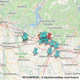 Mappa Via Camaione, 25035 Castegnato BS, Italia (10.23214)