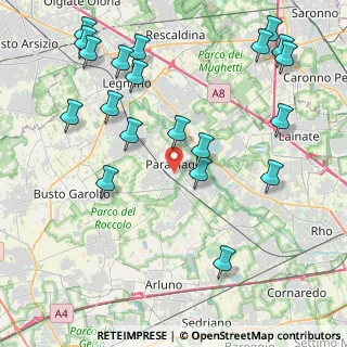 Mappa 20015 Parabiago MI, Italia (5.0635)