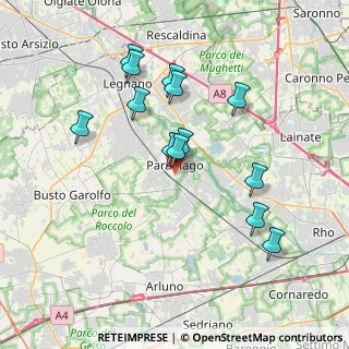 Mappa 20015 Parabiago MI, Italia (3.54385)