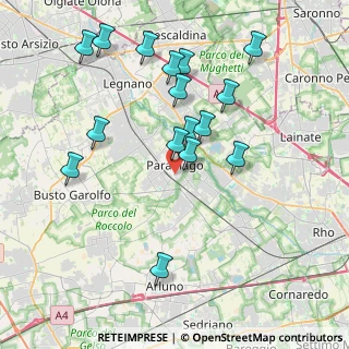 Mappa 20015 Parabiago MI, Italia (3.99313)