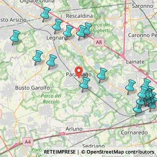 Mappa 20015 Parabiago MI, Italia (6.0495)