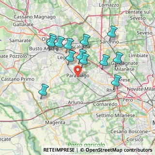 Mappa 20015 Parabiago MI, Italia (6.78692)