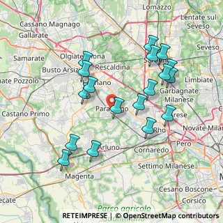 Mappa 20015 Parabiago MI, Italia (7.52056)