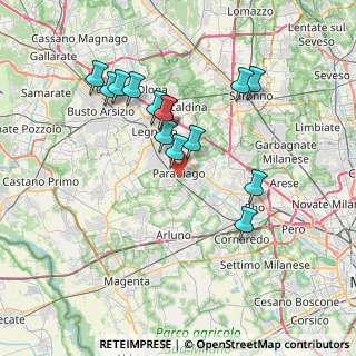 Mappa 20015 Parabiago MI, Italia (6.79)