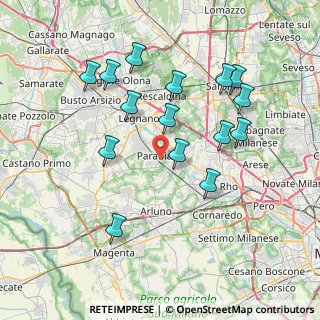 Mappa 20015 Parabiago MI, Italia (7.53867)