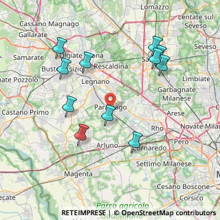 Mappa 20015 Parabiago MI, Italia (8.25364)