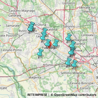 Mappa 20015 Parabiago MI, Italia (6.63)