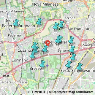 Mappa Via P. Nenni, 20032 Cormano MI, Italia (1.94938)