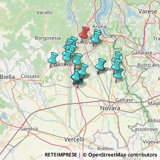 Mappa Via XX Settembre, 28073 Fara Novarese NO, Italia (9.7795)