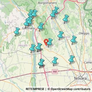 Mappa Via XX Settembre, 28073 Fara Novarese NO, Italia (8.524)