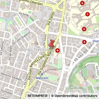 Mappa Via Guglielmo Marconi, 39, 25128 Brescia, Brescia (Lombardia)