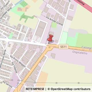 Mappa Via Padana Superiore, 110, 25045 Ospitaletto, Brescia (Lombardia)
