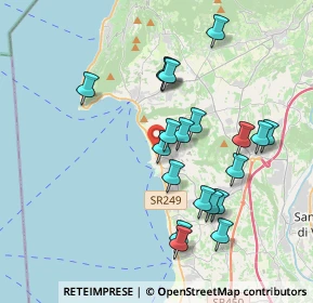 Mappa Vicolo del Cioss, 37011 Bardolino VR, Italia (3.6115)