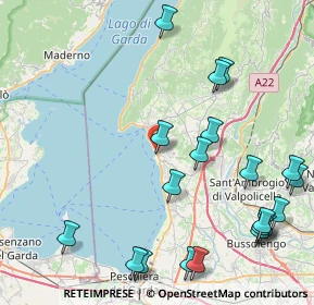 Mappa Vicolo del Cioss, 37011 Bardolino VR, Italia (10.587)