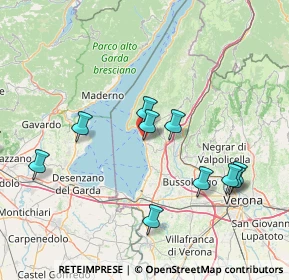 Mappa Vicolo del Cioss, 37011 Bardolino VR, Italia (16.82545)