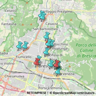 Mappa Via Lavandaie del Borgo, 25128 Brescia BS, Italia (1.75267)