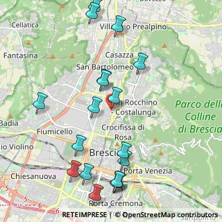 Mappa Via Lavandaie del Borgo, 25128 Brescia BS, Italia (2.41222)