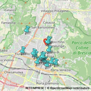Mappa Via Lavandaie del Borgo, 25128 Brescia BS, Italia (1.624)