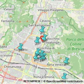 Mappa Via Lavandaie del Borgo, 25128 Brescia BS, Italia (1.95364)