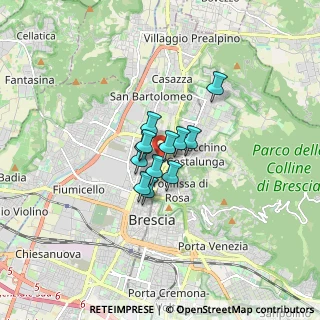 Mappa Via Lavandaie del Borgo, 25128 Brescia BS, Italia (0.82833)
