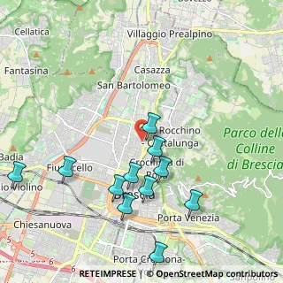 Mappa Via Lavandaie del Borgo, 25128 Brescia BS, Italia (2.36833)
