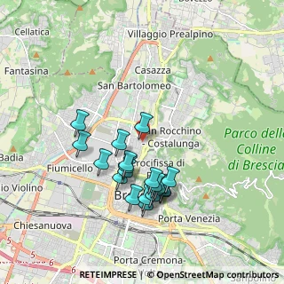 Mappa Via Lavandaie del Borgo, 25128 Brescia BS, Italia (1.6845)