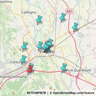 Mappa Borgo Santa Lucia, 36100 Vicenza VI, Italia (3.40357)