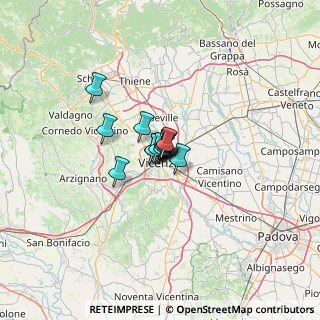 Mappa Borgo Santa Lucia, 36100 Vicenza VI, Italia (4.82769)