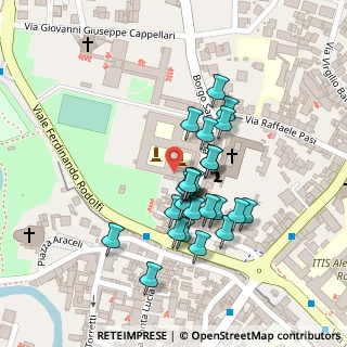 Mappa Borgo Santa Lucia, 36100 Vicenza VI, Italia (0.092)