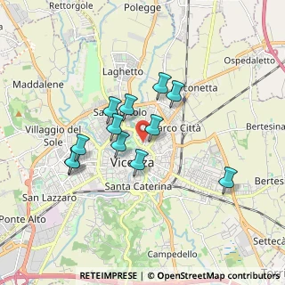 Mappa Borgo Santa Lucia, 36100 Vicenza VI, Italia (1.47083)