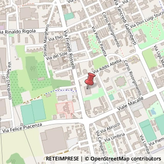 Mappa Via Fratelli Rosselli, 47, 13900 Biella, Biella (Piemonte)