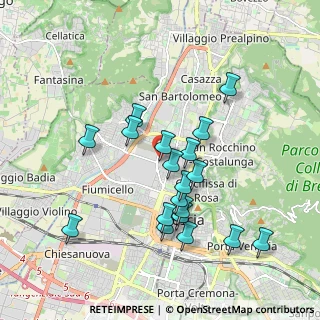 Mappa Via Monte Cengio, 25128 Brescia BS, Italia (1.76263)