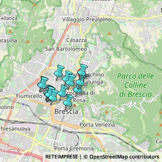 Mappa Via Marcantonio Ducco, 25123 Brescia BS, Italia (1.52267)