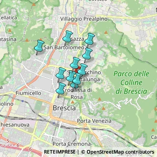 Mappa Via Marcantonio Ducco, 25123 Brescia BS, Italia (1.12364)